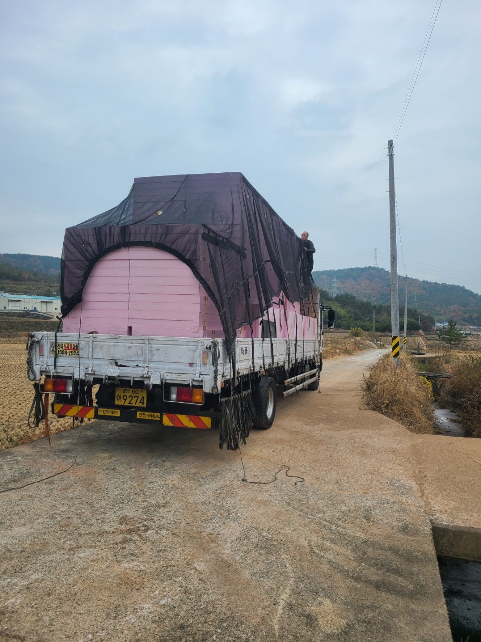 [고성 월흥리] 002_대지 조성 및 기초공사